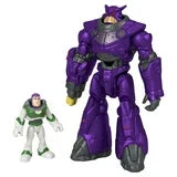 Imaginext and Disney Buzz Lightyear - Battle Blast Zurg Space Robot Action Figure