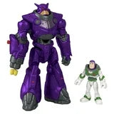 Imaginext and Disney Buzz Lightyear - Battle Blast Zurg Space Robot Action Figure