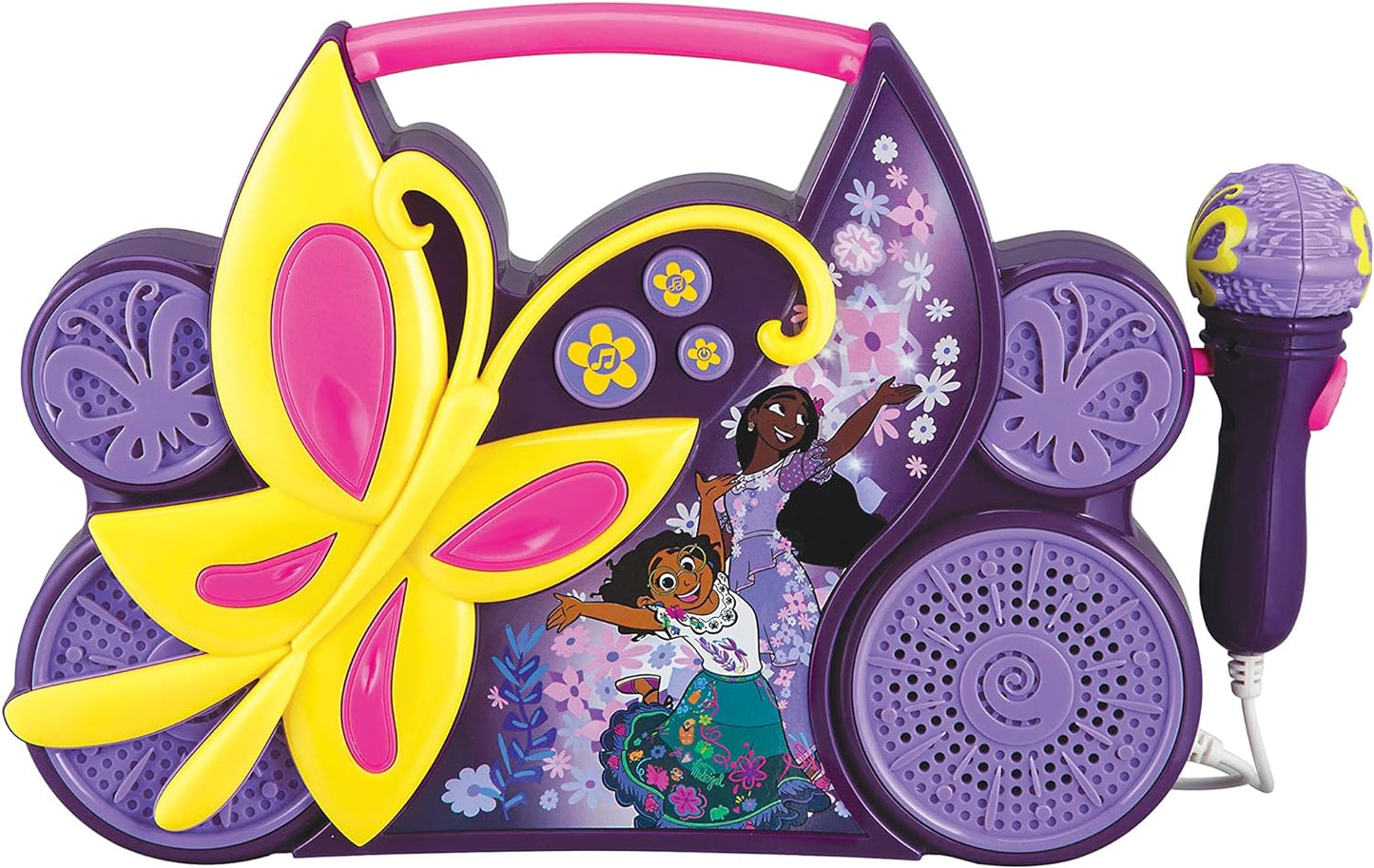 eKids Disney Encanto Sing Along Boom Box Speaker with Microphone