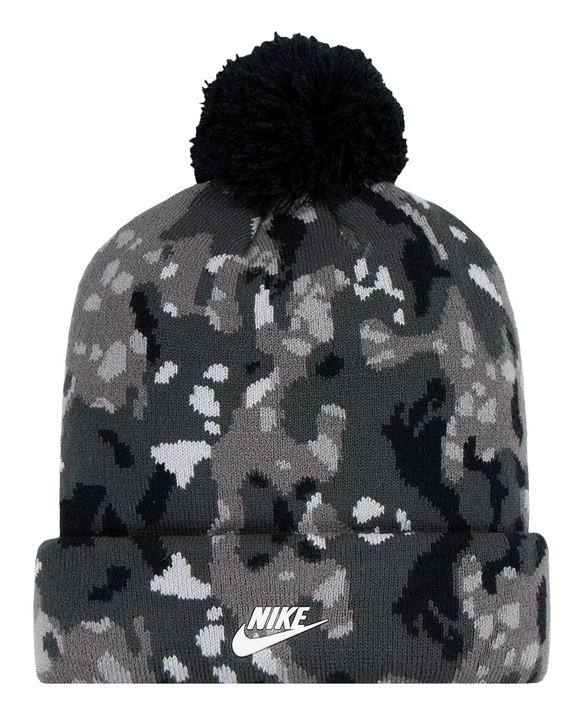 Nike Big Kids Printed Peak Beanie Set