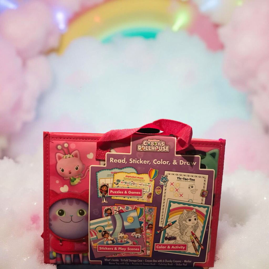 DreamWorks Gabby’s Dollhouse Coloring & Activity Set