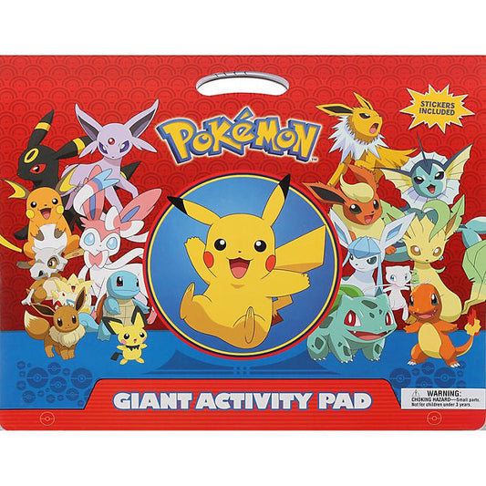 Pokemon Giant Activity Pad - Paperback