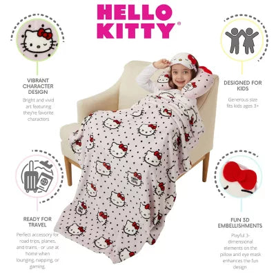 Kids Hello Kitty 3 pc Travel Set