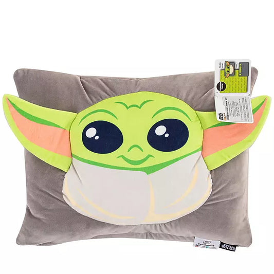 The Child Mandalorian 2 pc Pillow Pocket Throw Set