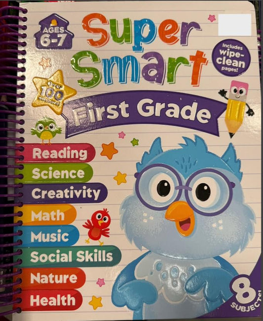 Super Smart First Grade Workbook