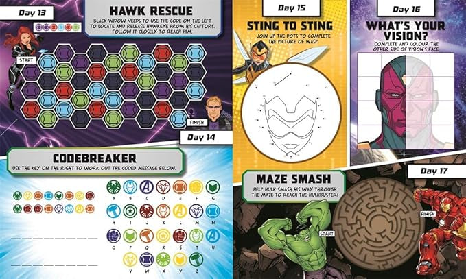 Marvel Avengers 365 Days of Activities