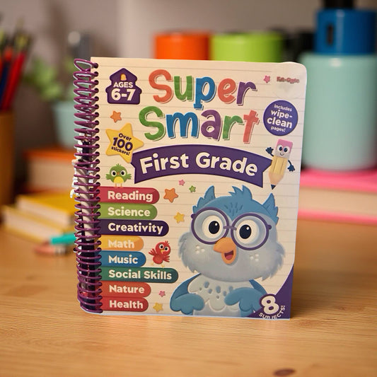 Super Smart First Grade Workbook
