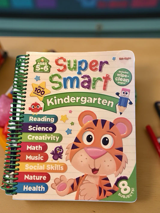 Super Smart Kindergarten Workbook