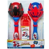 Spidey and His Amazing Friends Light Up Bubble Wand 2 Piece Set