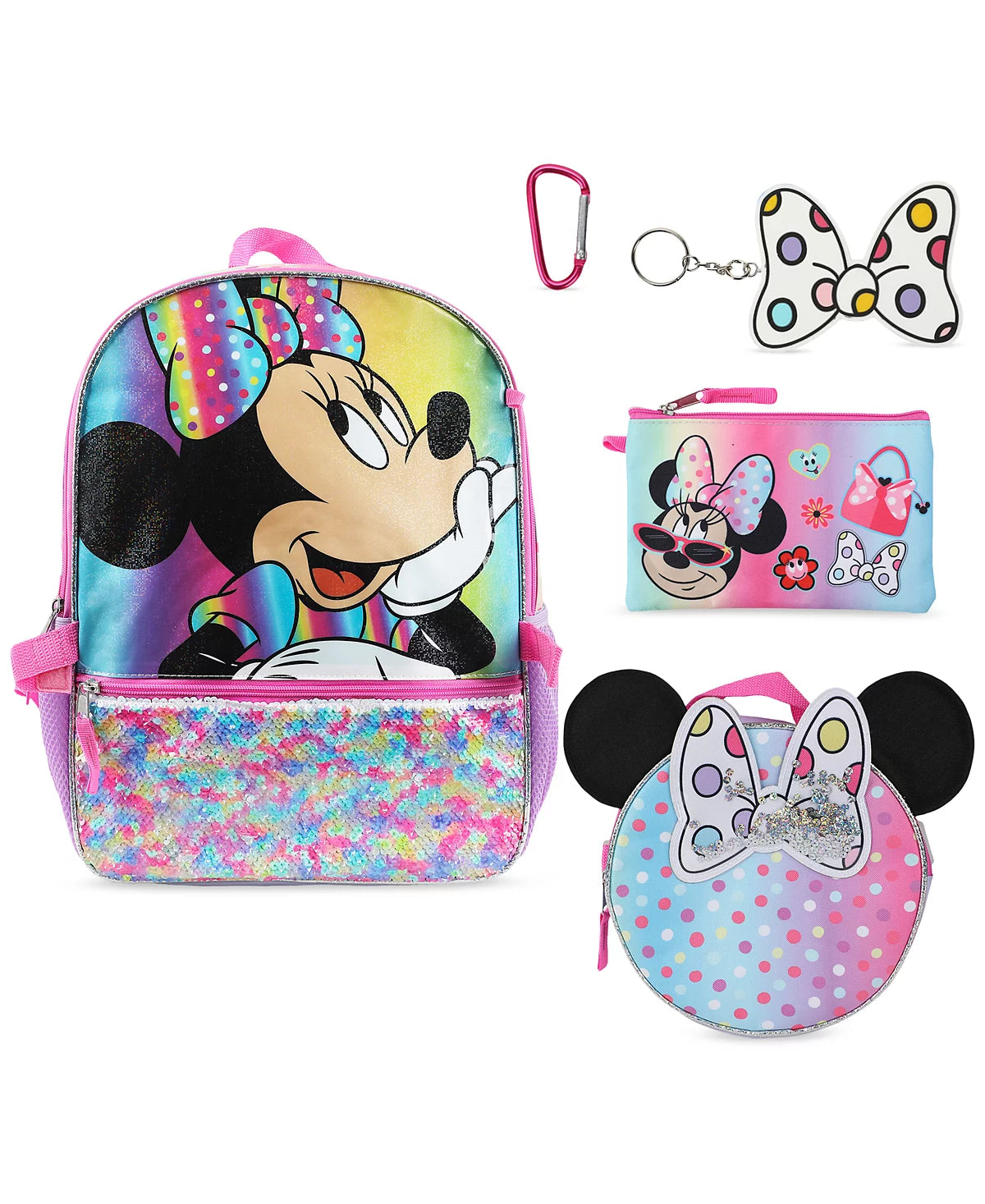 Minnie Mouse 5 Piece Backpack