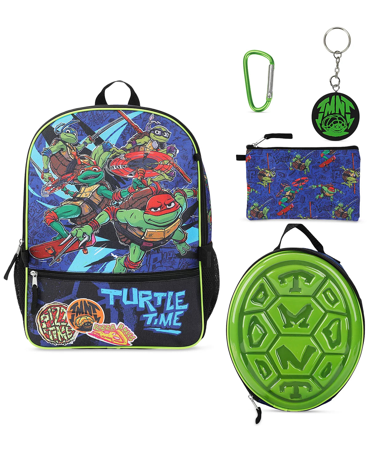 Teenage Mutant Ninja Turtle 5 Piece Backpack Set
