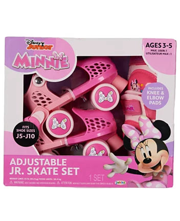 Disney Junior Minnie Adjustable Junior Skate Set
