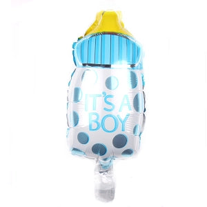 Baby Boy Bottle Shape Foil Balloon