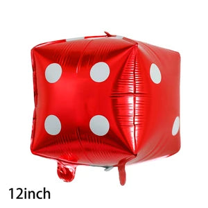 12 Inch Dice Balloons