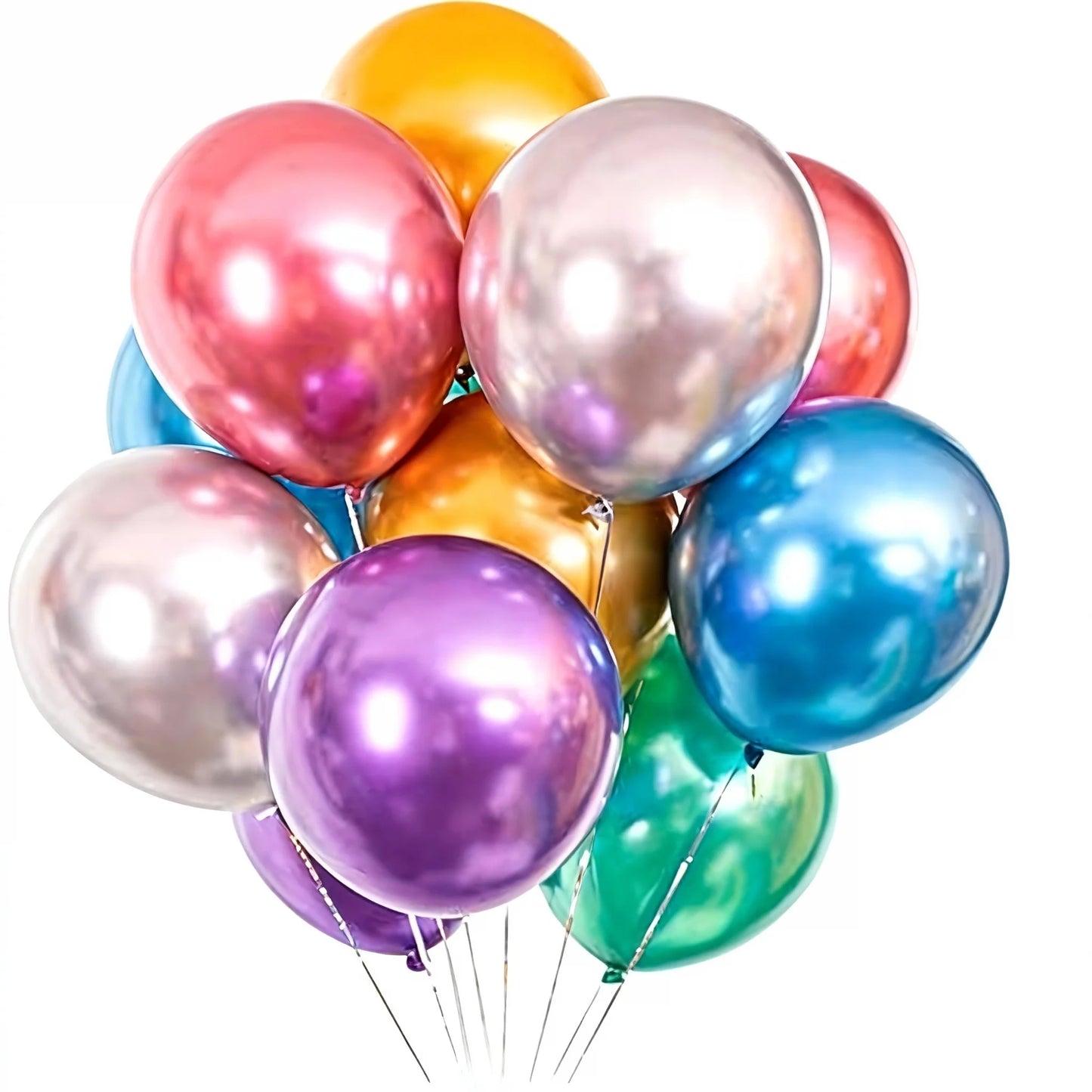 12 Inch Chrome Balloons