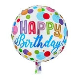 17 Inch Confetti Happy Birthday Confetti Balloon