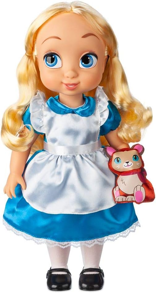 Disney Store Official Animators Alice In Wonderland Doll include soft Dinah Doll