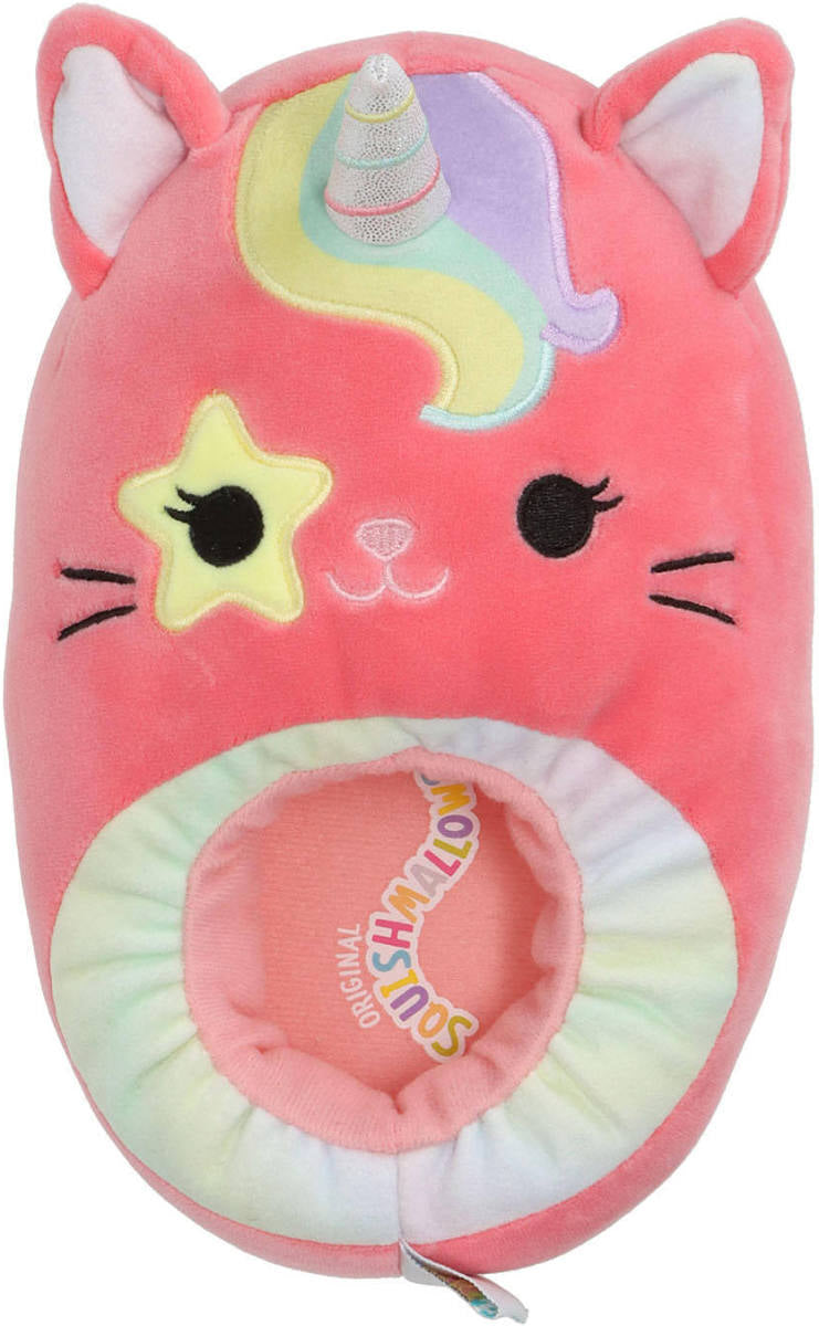 Squishmallows Kids Slippers- Sea Cucumber, Catepillar, Caticorn, Moth