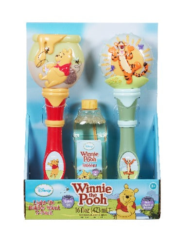 Winnie The Pooh Two Piece Bubble Wand Set