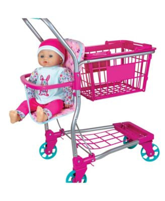 Lissi Dolls Shopping Cart with 16" Baby Doll