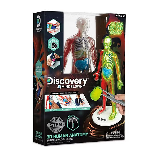 Discovery #Mindblown 3D Human Anatomy 28-piece Biology Model