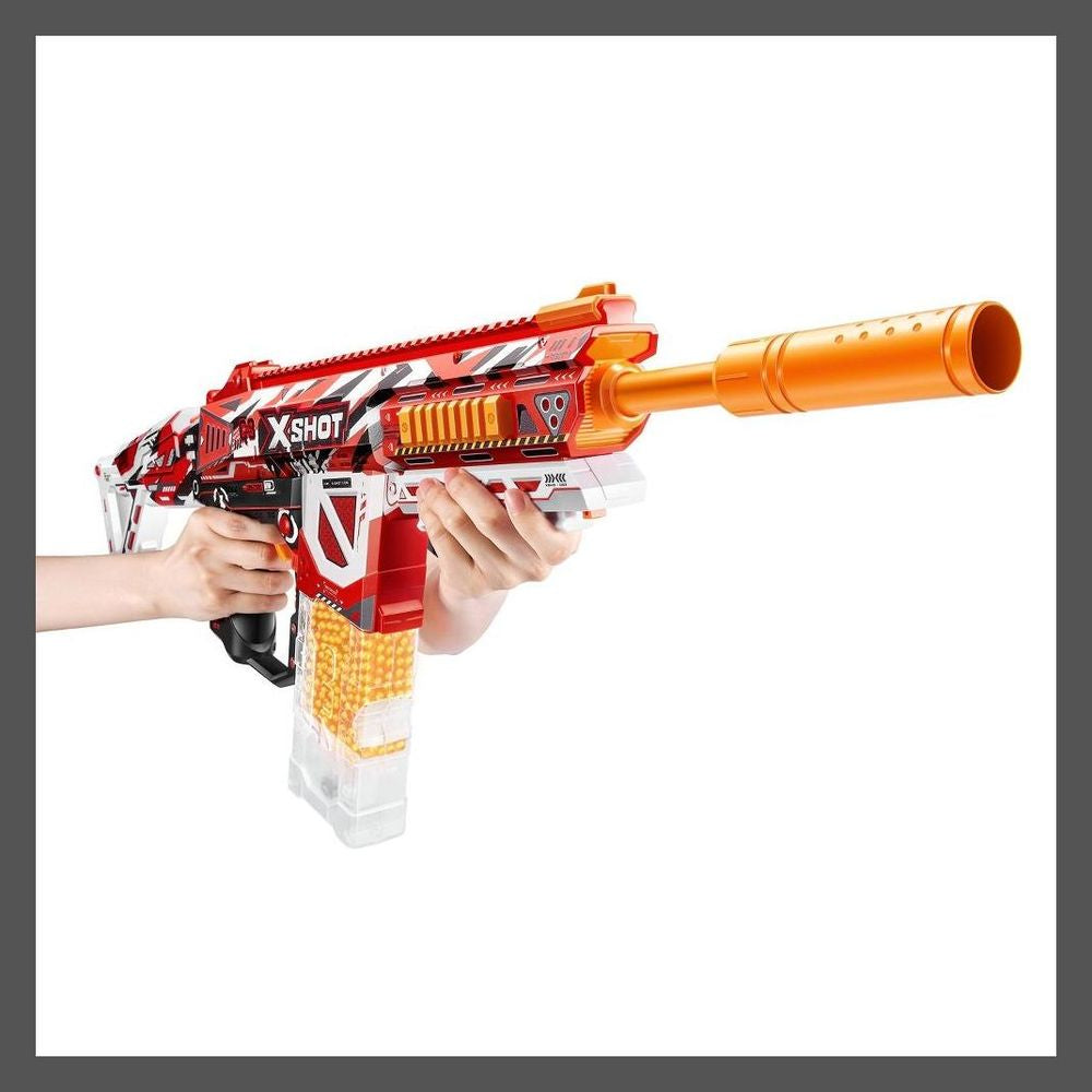 X-Shot Hyper Gel Large Blaster 20000 Pellets Rechargeable Battery Motorized