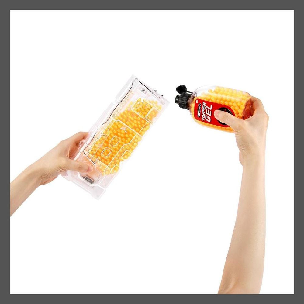 X-Shot Hyper Gel Large Blaster 20000 Pellets Rechargeable Battery Motorized