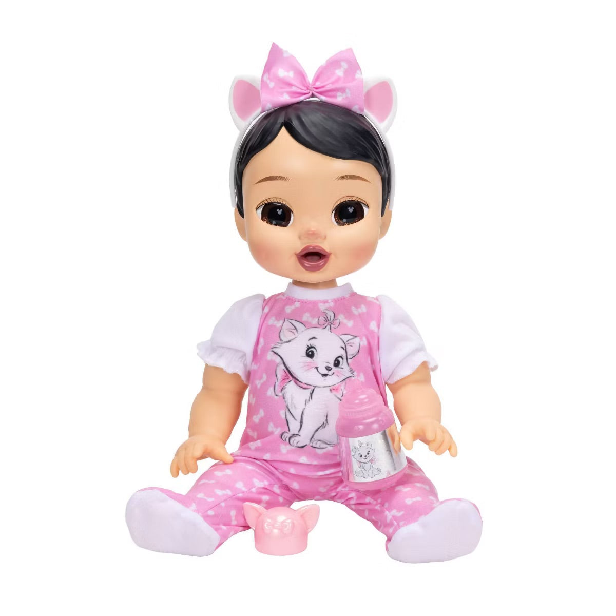 Disney Darlings Deluxe Feature Doll Marie - Black Hair Brown Eyes
