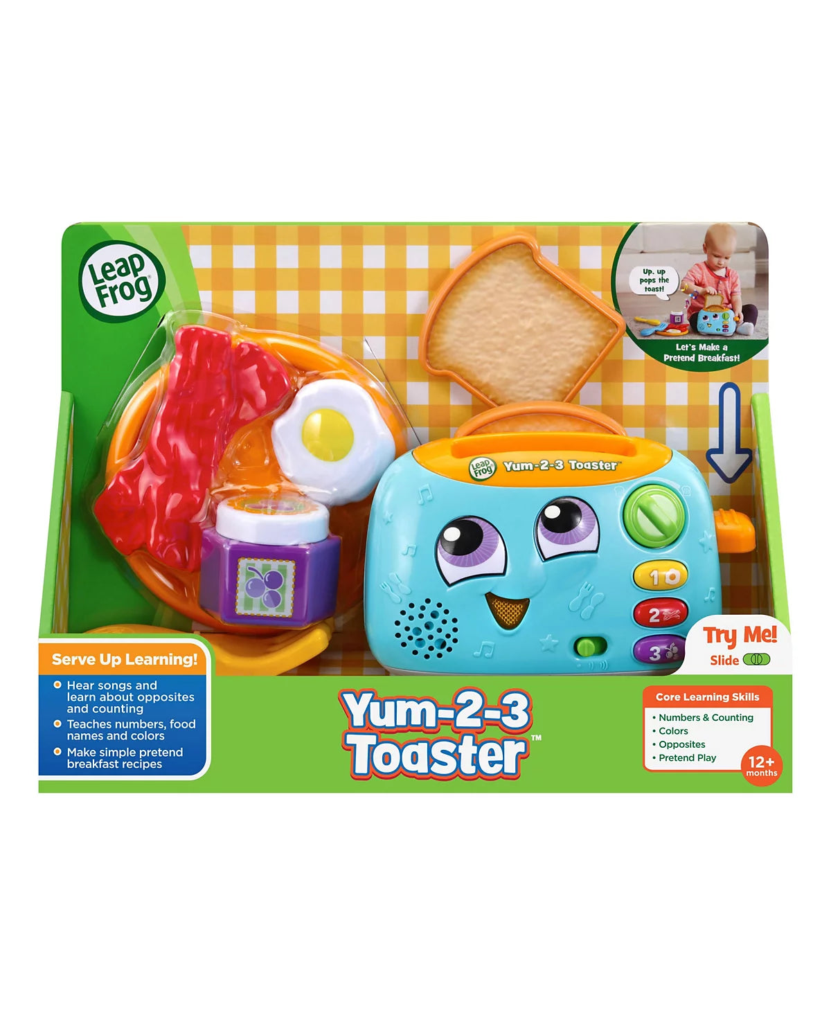 VTech LeapFrog Yum-2-3 Toaster