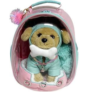 Plush Pet Carrier Backpack