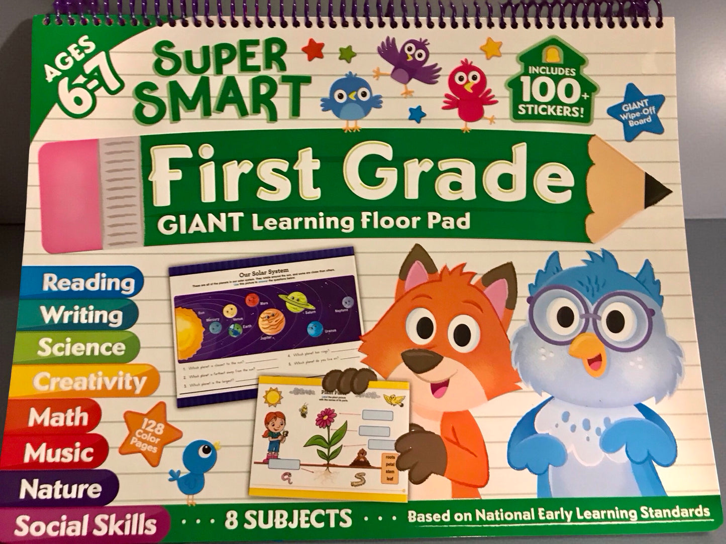 Super Smart First Grade Giant Activity Floor Pad
